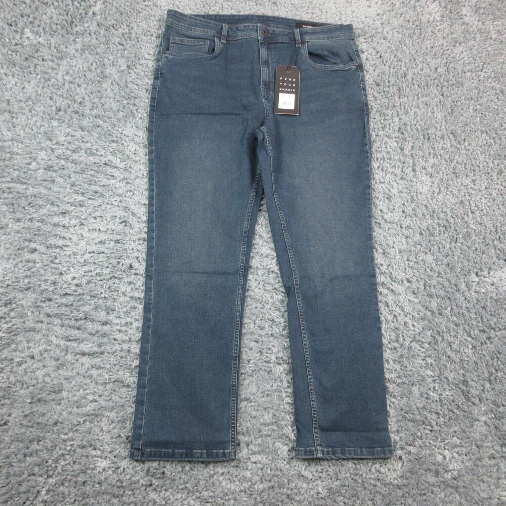 The Perfect Jean NYC Jeans Mens 38x30 Blue Slim Thick Stretch Comfort 39x30* NWT